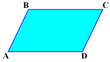 Параллелограмм — это четырехугольник, у которого противоположные стороны попарно параллельны